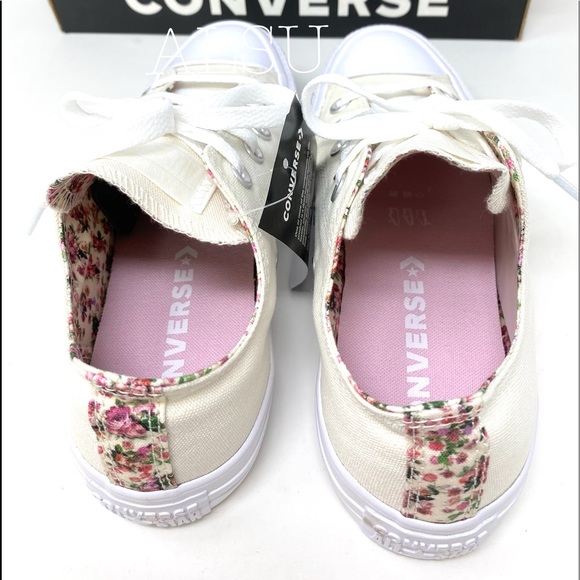 🌸Sale🌸 Converse Chuck Taylor All Star Low Canvas Egret Women's Size 164660C - Picture 8 of 13